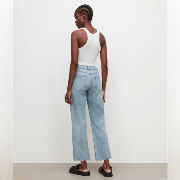 AllSaints April Boys Crop Jean in Indigo Size 24 - Picture 5 of 11